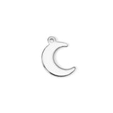 Moon Charms 316L Stainless Steel Necklace Bracelet Anklet Jewelry Making