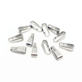 100pcs Stainless Steel Glossy Clips Necklace Hooks for Jewelry Making