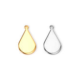 Stainless Steel Oval Pendant Charm For Jewelry Making