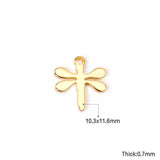 Dragonfly Pendant Stainless Steel Animal Charm For Jewelry Making