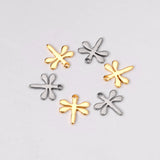 Dragonfly Pendant Stainless Steel Animal Charm For Jewelry Making