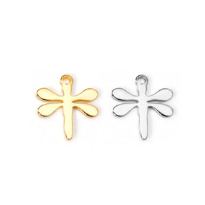 Dragonfly Pendant Stainless Steel Animal Charm For Jewelry Making