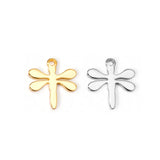 Dragonfly Pendant Stainless Steel Animal Charm For Jewelry Making