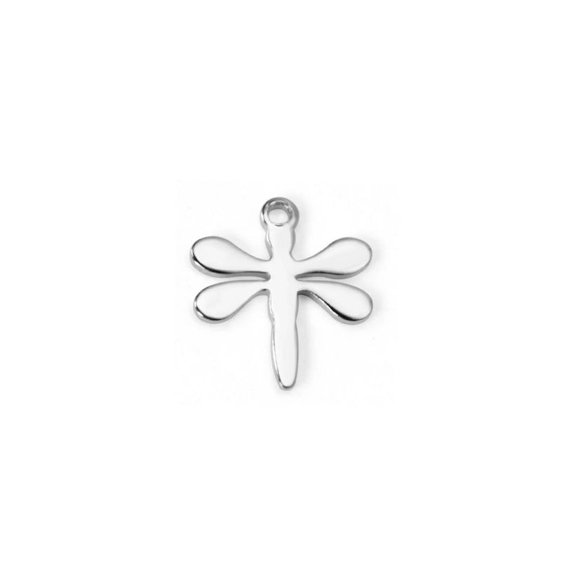Dragonfly Pendant Stainless Steel Animal Charm For Jewelry Making