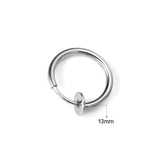 50pcs Stainless Steel Earrings Clip Nose Belly Button Jewelry