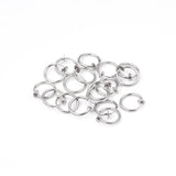 50pcs Stainless Steel Earrings Clip Nose Belly Button Jewelry