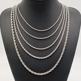 ASON Hip-Hop Stainless Steel Rope Chain Necklace Waterproof Collar