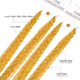 10pcs Stainless Steel Twisted Singapore Chain Necklace 2mm Width