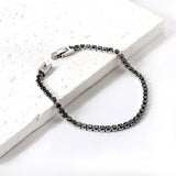 Heart Round CZ Stainless Steel Bracelet for Women