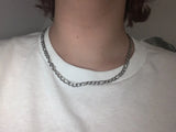 Cuba Link Chains Necklace Stainless Steel 5mm 7mm Choker Jewelry