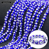 ASSOMADA Eye Beads Lucky Eyes Bead Pendant Key Buckle Ornament DIY