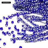 ASSOMADA Eye Beads Lucky Eyes Bead Pendant Key Buckle Ornament DIY