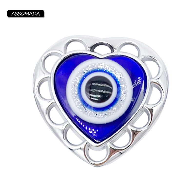 Eyes Pendant DIY Key Buckle Necklace Accessoires Love Round Shape Eye