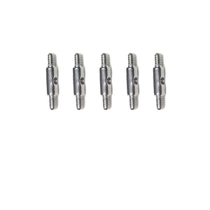 5pcs Titanium 14G Ear Bridge Extension Rod 4mm Internal Thread Piercing Jewelry