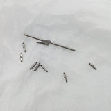 5pcs Titanium 14G Ear Bridge Extension Rod 4mm Internal Thread Piercing Jewelry