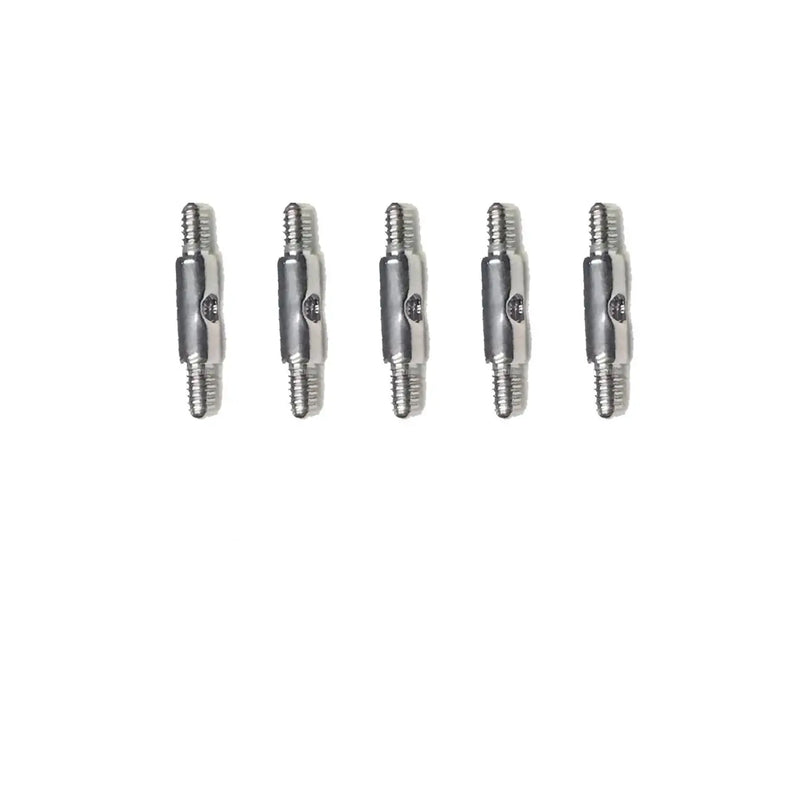 5pcs Titanium 14G Ear Bridge Extension Rod 4mm Internal Thread Piercing Jewelry