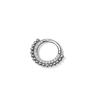 Titanium Daith Piercing 16G Clicker Nose Ring