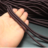 5mm Nylon Round Cords Braided Ropes DIY String Strap Threads Beading Bracelet