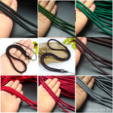 5mm Nylon Round Cords Braided Ropes DIY String Strap Threads Beading Bracelet