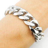 14mm Stainless Steel Hand Chain Men Bracelet High Quality Men Jewelry
