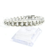 10mm Stainless Steel Men's Bracelet Rock Bangle Male Accessory