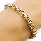 Stainless Steel Bracelet Wristband Hand Chain MENS JEWELRY