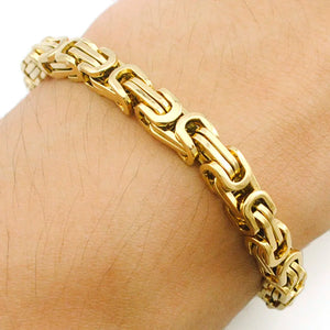 Stainless Steel Bracelet Wristband Hand Chain MENS JEWELRY