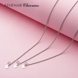925 Silver Chain Necklace for Women Men S925 Jewelry Gift