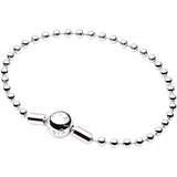 925 Sterling Silver Soft Beads Bracelet for Women
