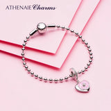 925 Sterling Silver Soft Beads Bracelet for Women