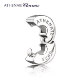 925 Silver Rubber Stopper Clip Safe Chain Charms for Bracelet Bangle