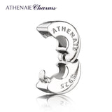925 Silver Clip Safe Chain Beads Charms Rubber Stopper for Bracelet Bangle
