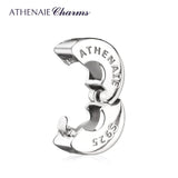 925 Silver Clip Safety Chain Bead Charm for Bracelet