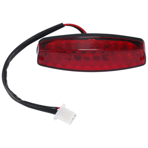 ATV 12V 3 Wire Brake Stop Light Taillight Red Off Road Motorcycle Signal Lamp