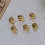 18K Loose Bead Ball for DIY Necklace Bracelet