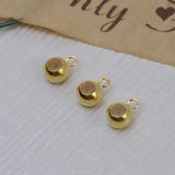 18K Loose Bead Ball for DIY Necklace Bracelet