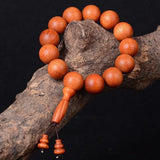 Indonesian Buddha Beads Charm Bracelet