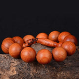 Indonesian Buddha Beads Charm Bracelet