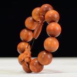 Indonesian Buddha Beads Charm Bracelet
