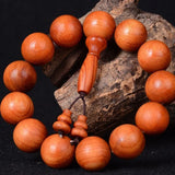 Indonesian Buddha Beads Charm Bracelet