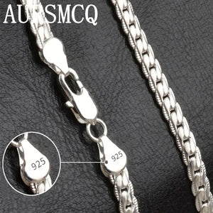 925 Sterling Silver Noble Necklace Chain for Wedding Jewelry