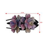 Women's Rhinestone Flower Hair Claw Clip
