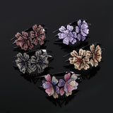 Women's Rhinestone Flower Hair Claw Clip