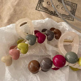 Colorful Hair Claw Clip Geometric Hair Accessory