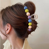 Colorful Hair Claw Clip Geometric Hair Accessory