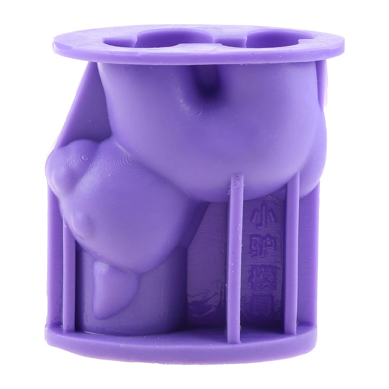 AXYD Little Donkey Epoxy Resin Mold Home Decoration Ornaments Silicone Mould