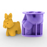 AXYD Little Donkey Epoxy Resin Mold Home Decoration Ornaments Silicone Mould