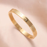 Ayatul Kursi Cuff Bracelet - Personalised Arabic Gift Bracelet for Women