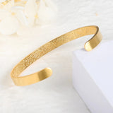 AYATUL KURSI CUFF | WOMEN Personalised Bracelet Stainless Steel Bangle