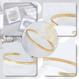 Personalised Stainless Steel Serenity Prayer Cuff Bracelet